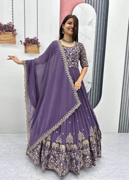 Wisteria Lehenga