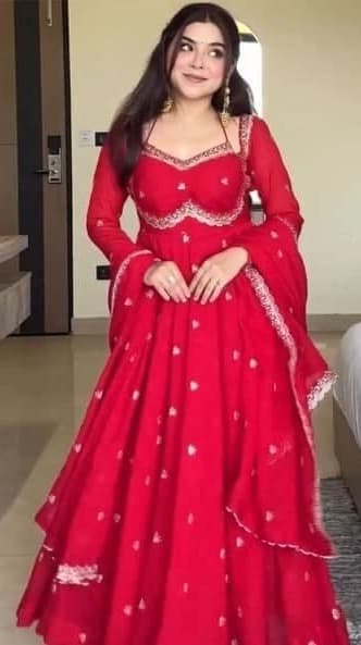 Ruby Sequin Gown