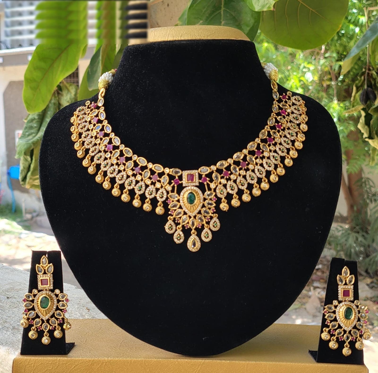 Kundan Multicolor Choker Set